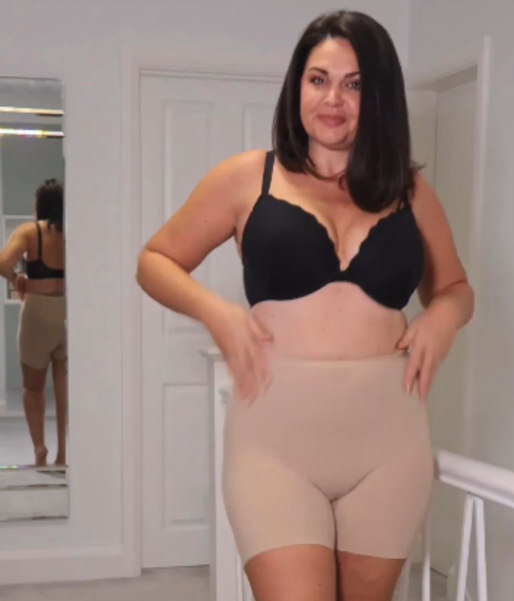 Nude Shapewear Thigh Slimmer Shorts - Seconds