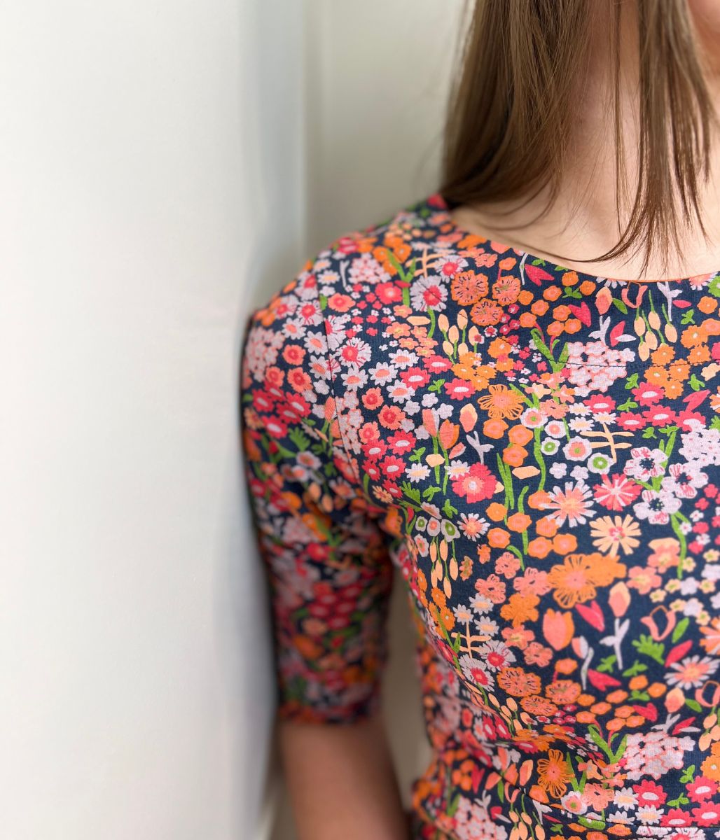 Shafika Ditsy Jersey Tunic Dress