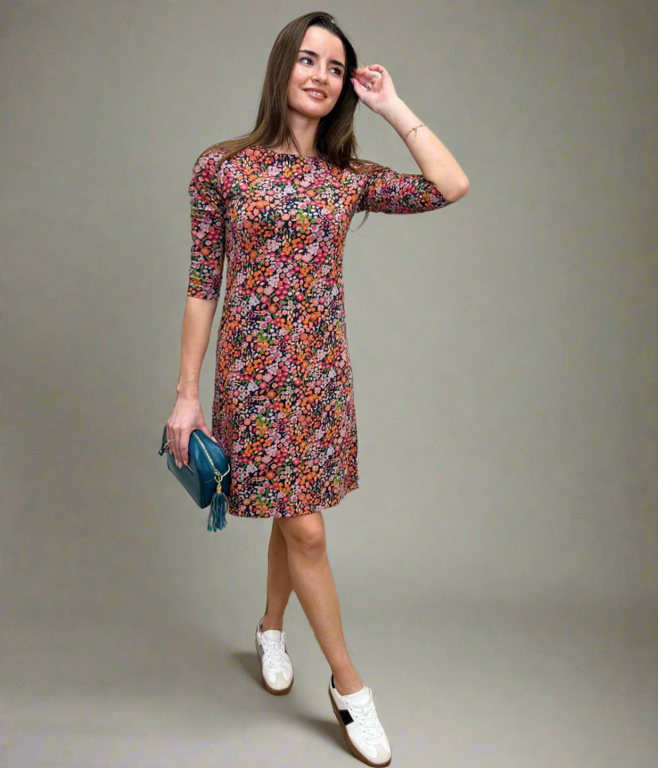 Shafika Ditsy Jersey Tunic Dress