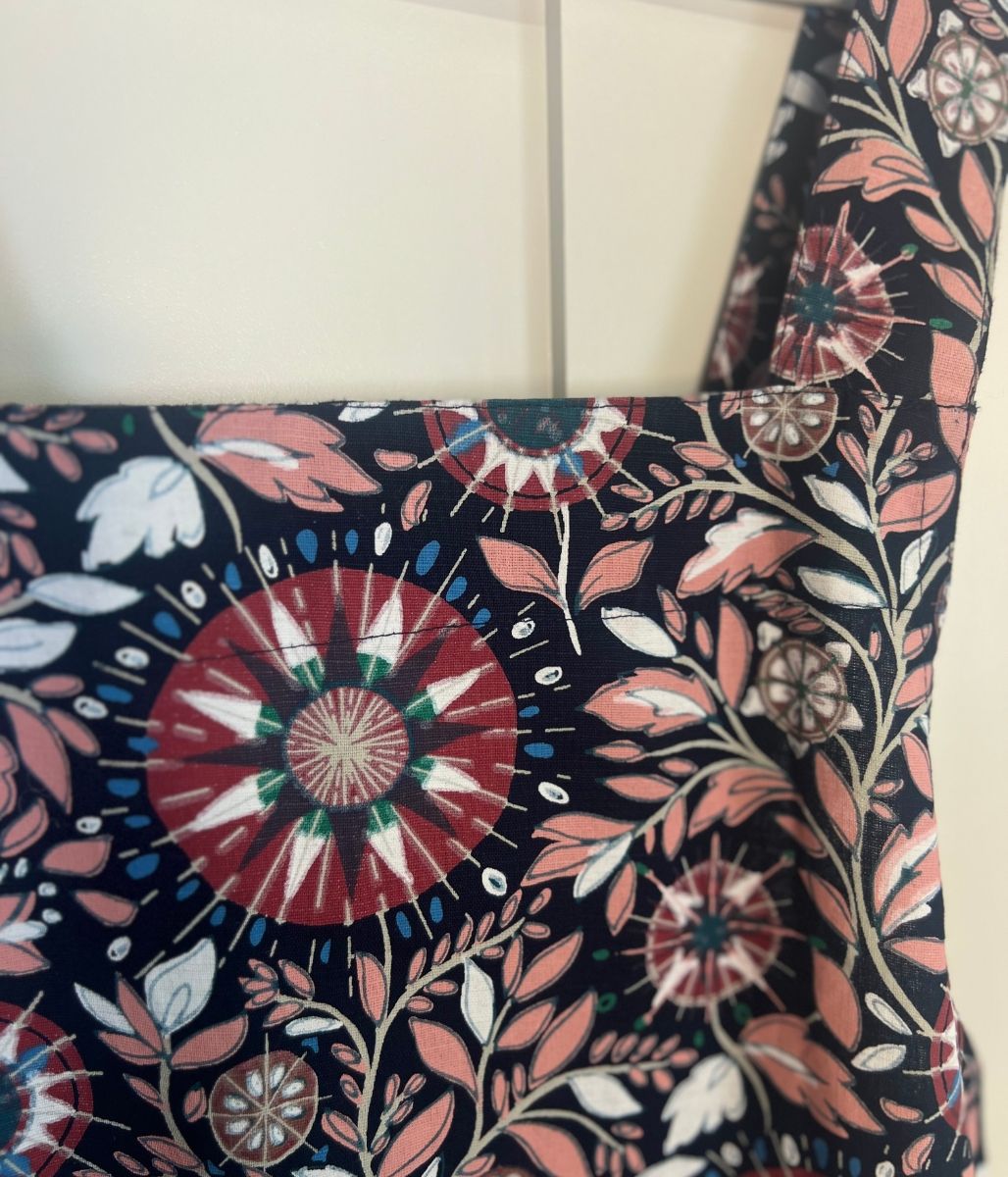 Ex Seasalt Compass Rose Maritime Print Studio Apron