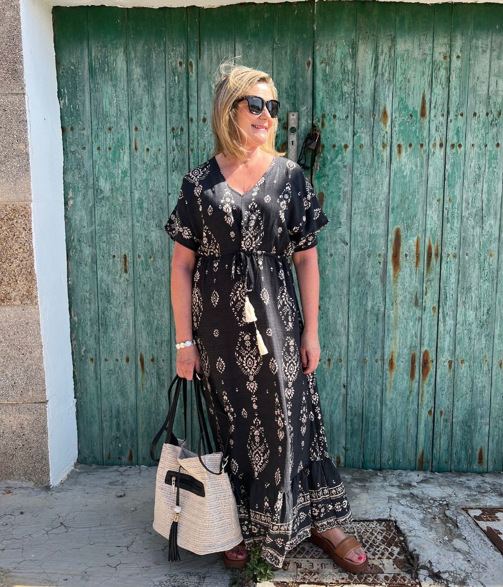 Natural Woven Raffia Tote Bag