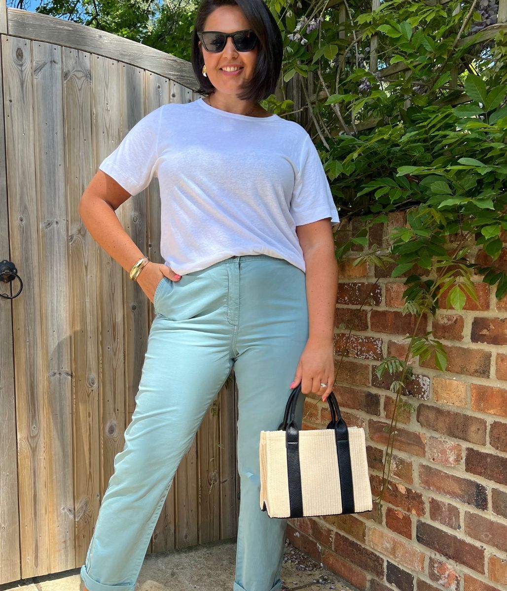 Black Corsica Woven Bag