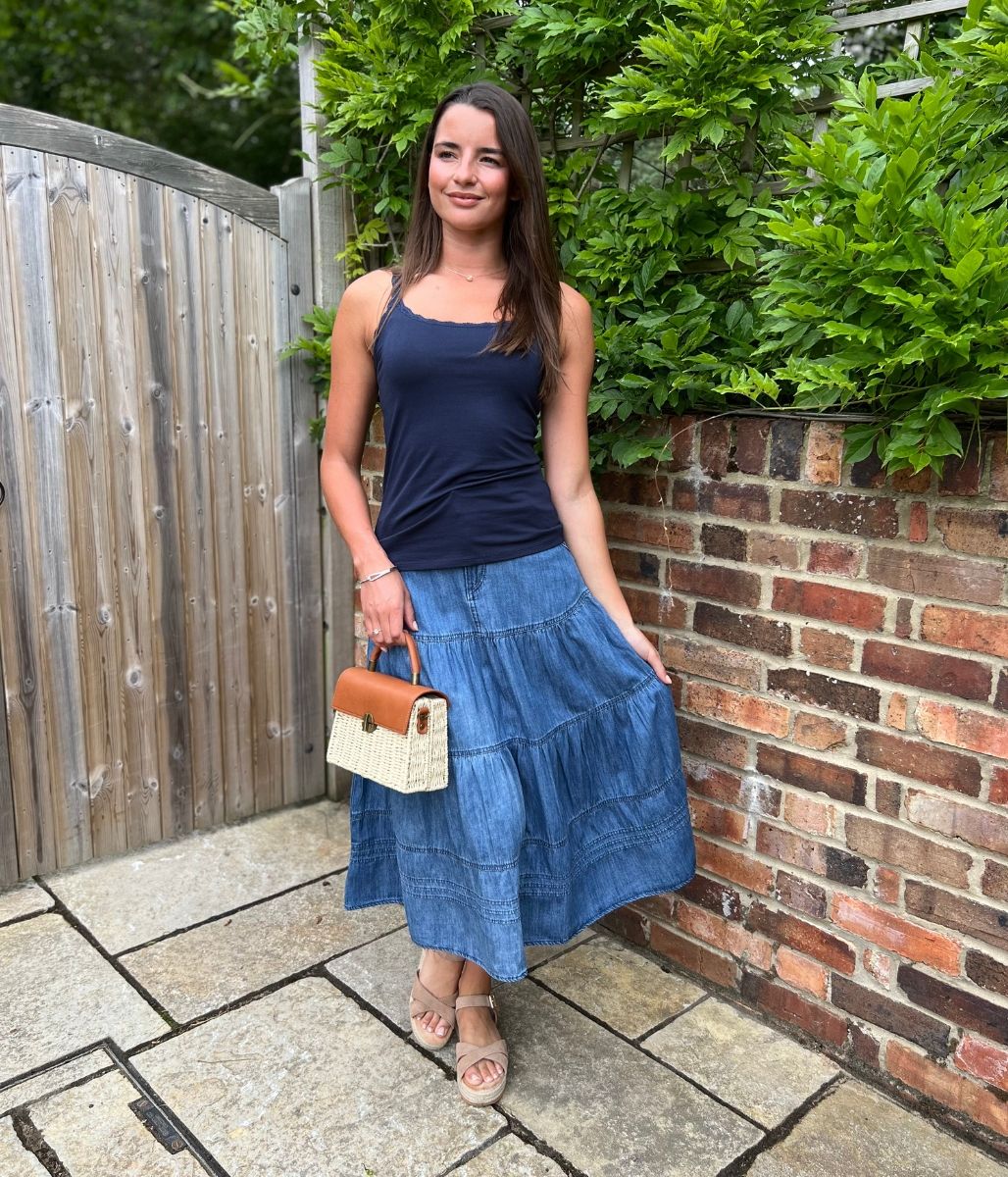 Ecru Basket Weave Raffia Box Bag