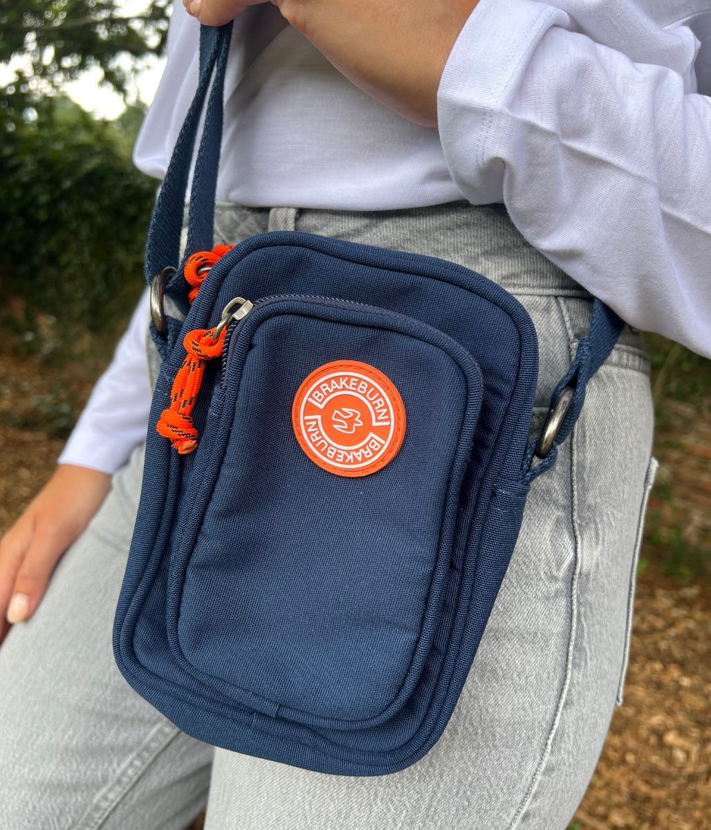 Brakeburn Navy Small Pouch Crossbody bag
