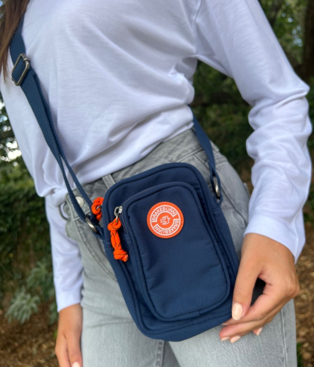 Brakeburn Navy Small Pouch Crossbody bag