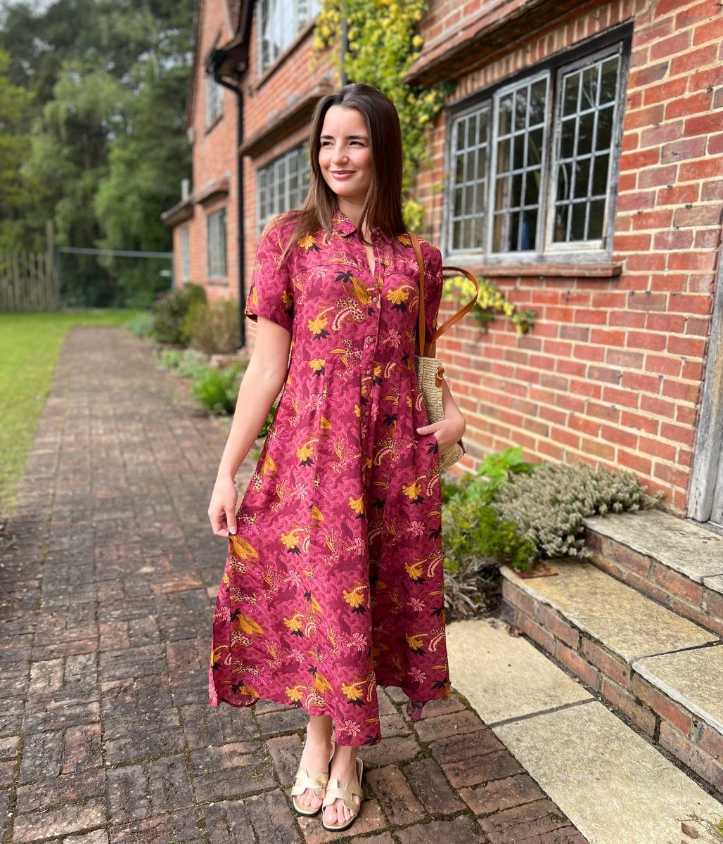 Renee Midi Shirt Dress