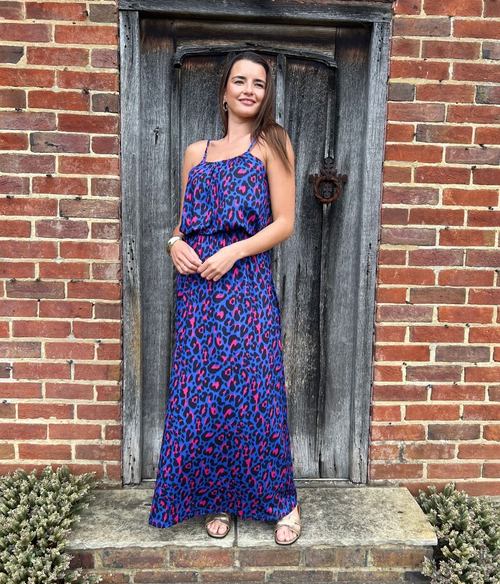 Animal Print Jasmine Midaxi Dress