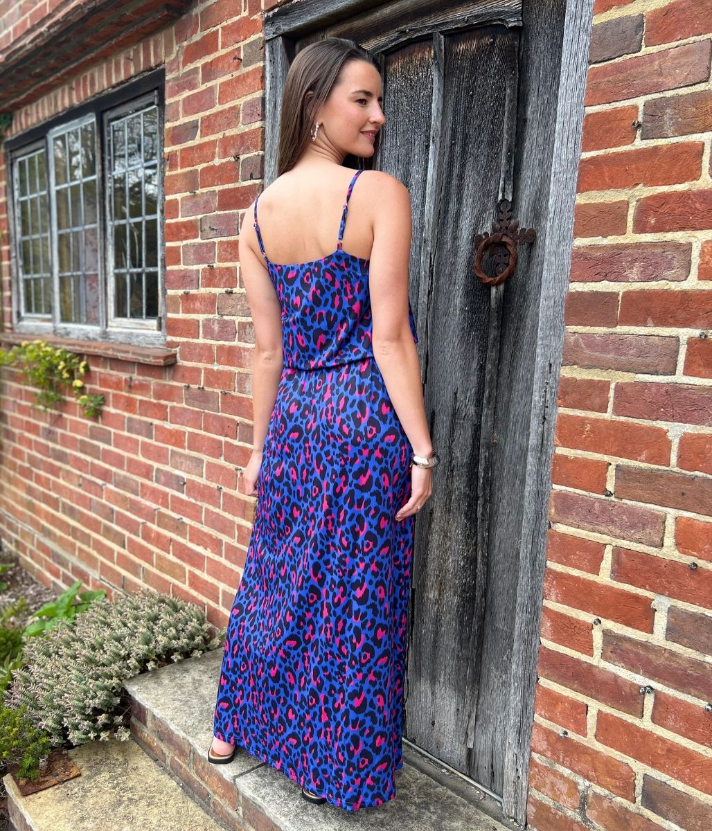Animal Print Jasmine Midaxi Dress