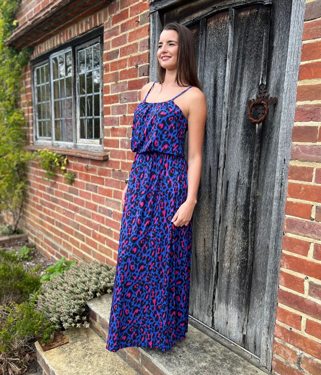 Animal Print Jasmine Midaxi Dress