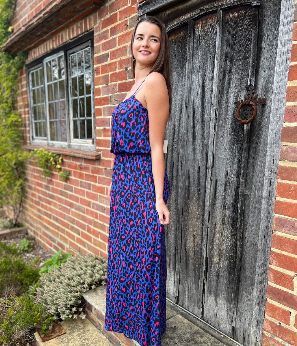 Animal Print Jasmine Midaxi Dress