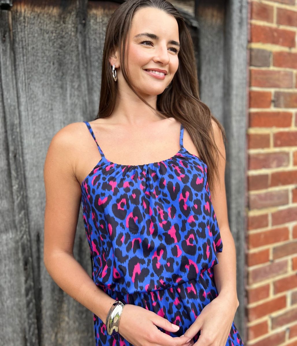 Animal Print Jasmine Midaxi Dress