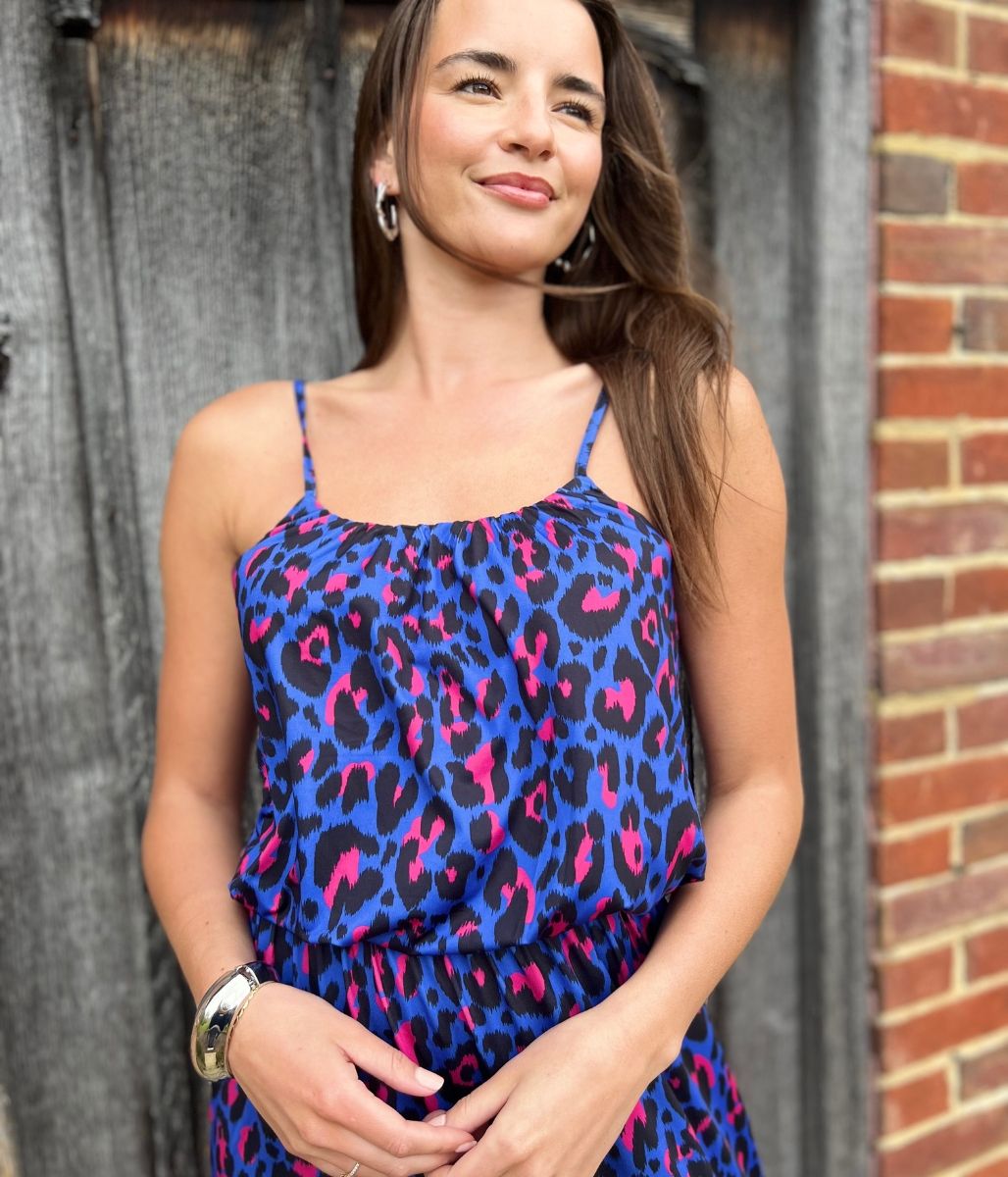 Animal Print Jasmine Midaxi Dress