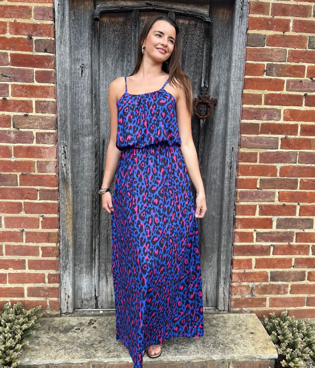 Animal Print Jasmine Midaxi Dress