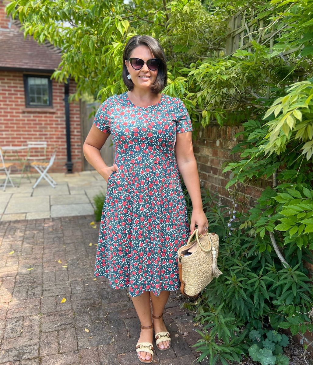 Ex Seasalt April Reed Flower Dress