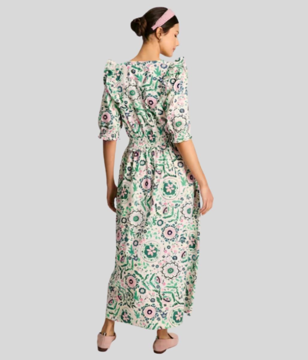Rosalie Floral Frill Dress