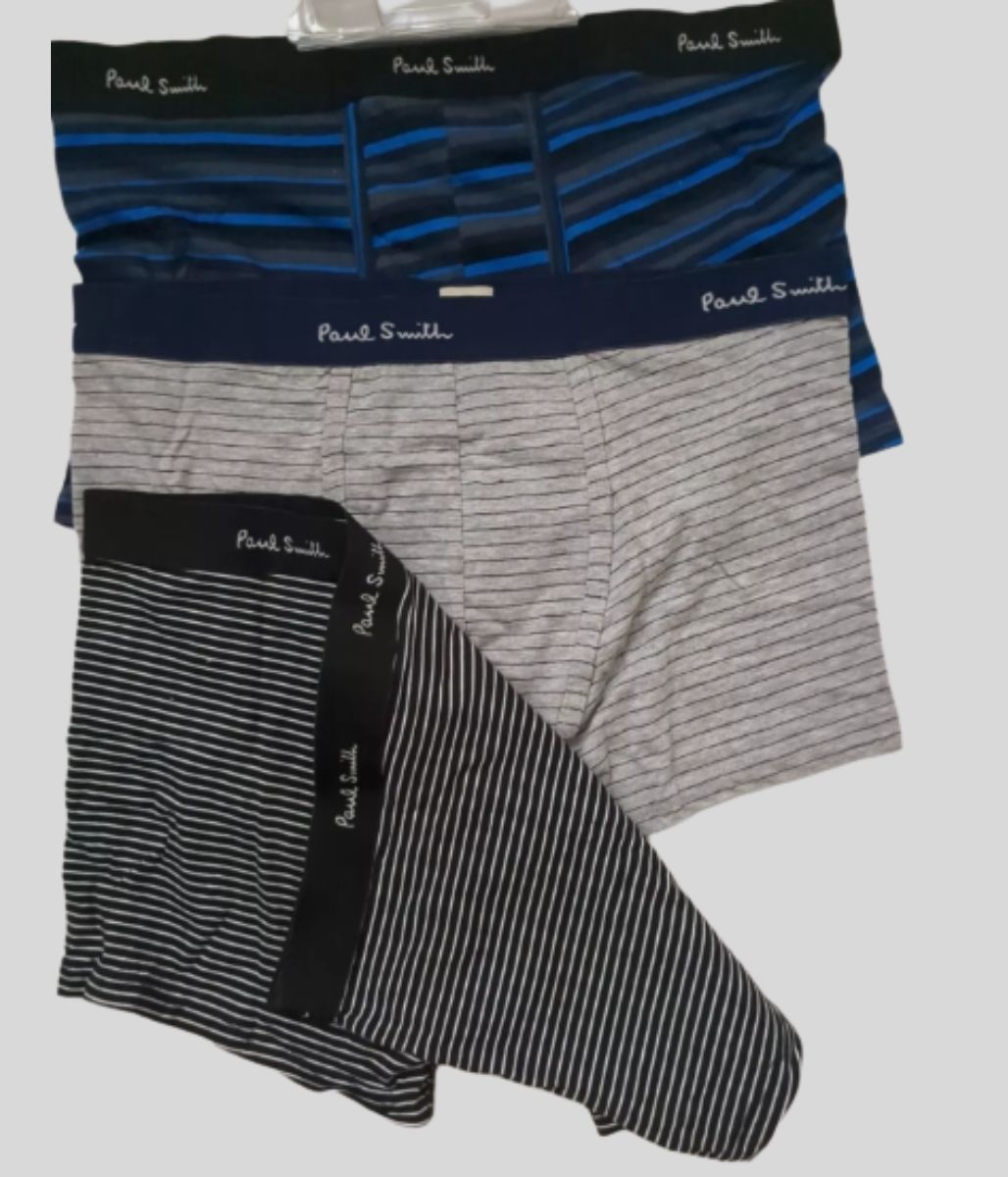 Men's 3 Pack Branded Boxer Shorts