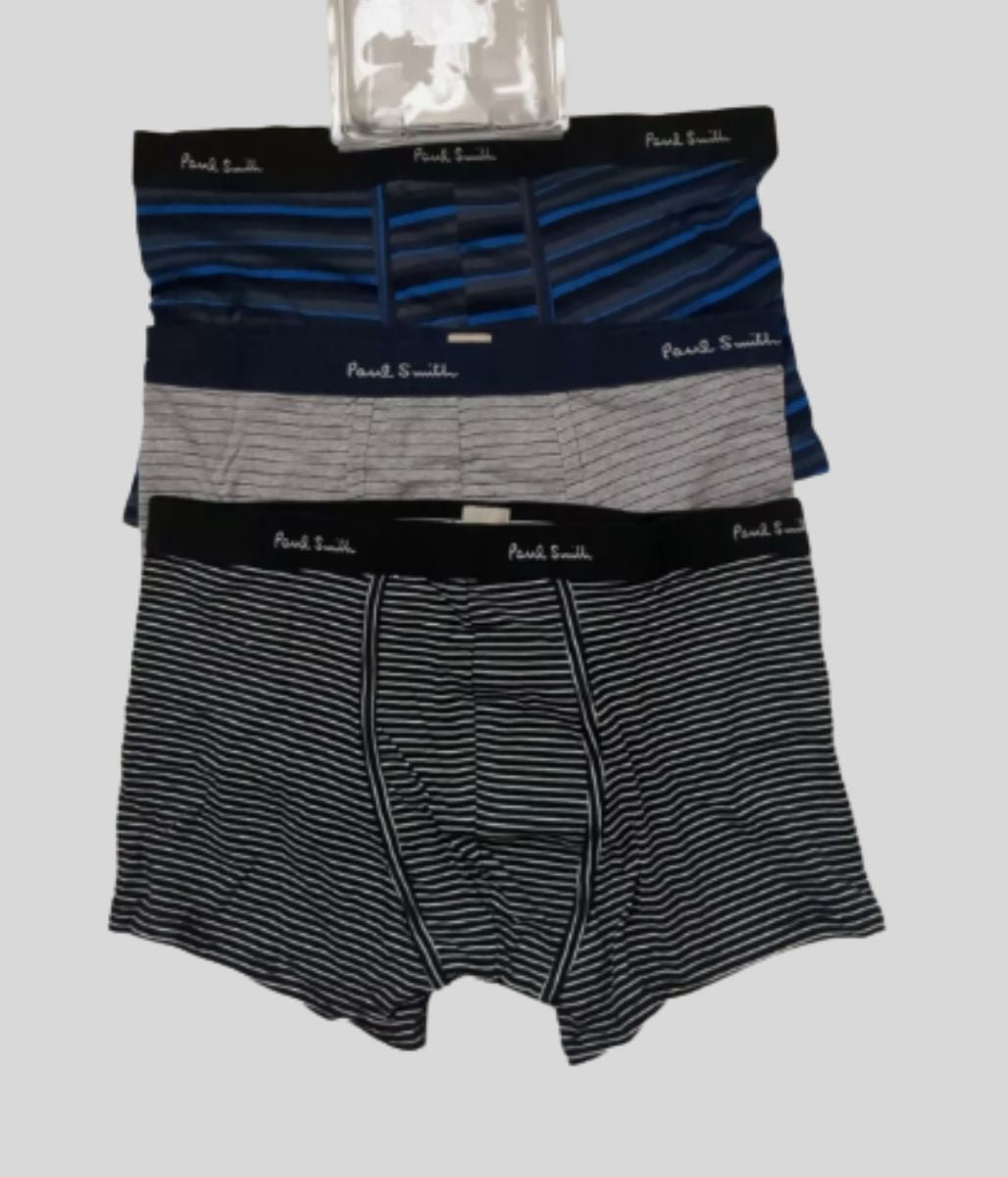 Men's 3 Pack Branded Boxer Shorts