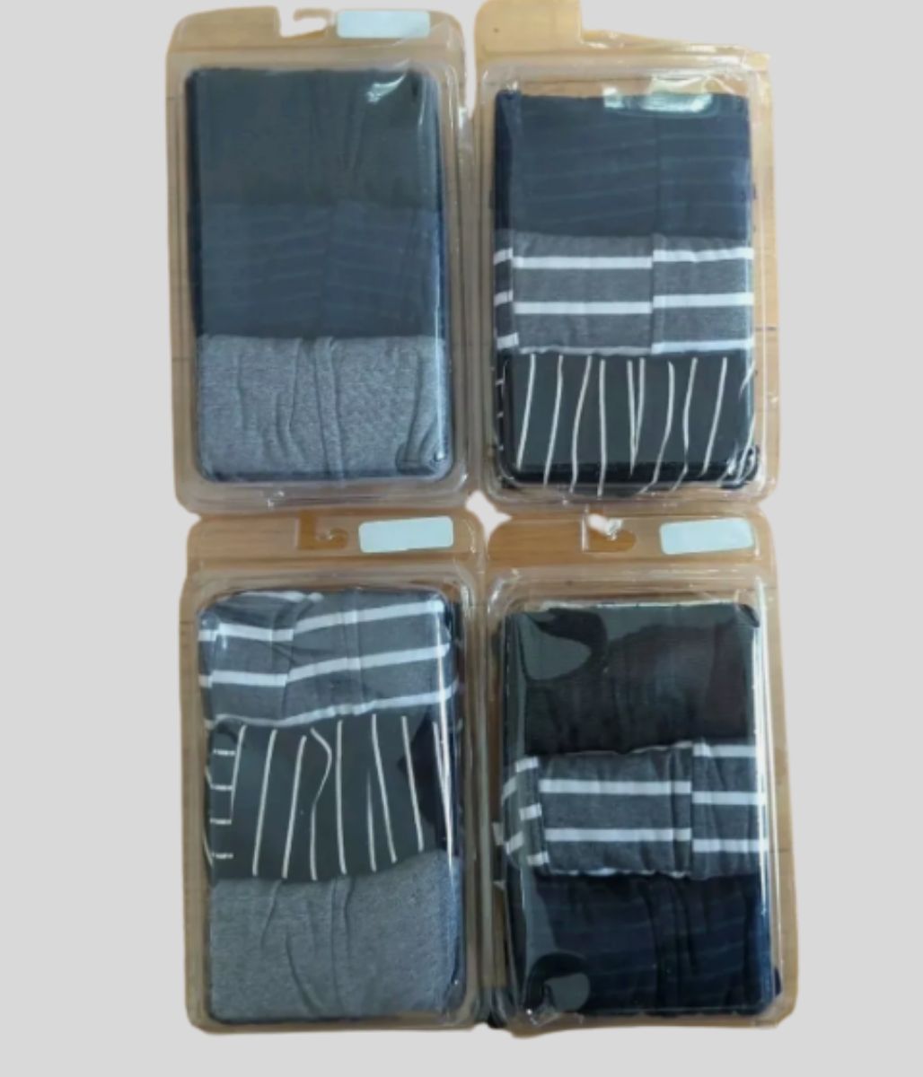 Men's 3 Pack Branded Boxer Shorts