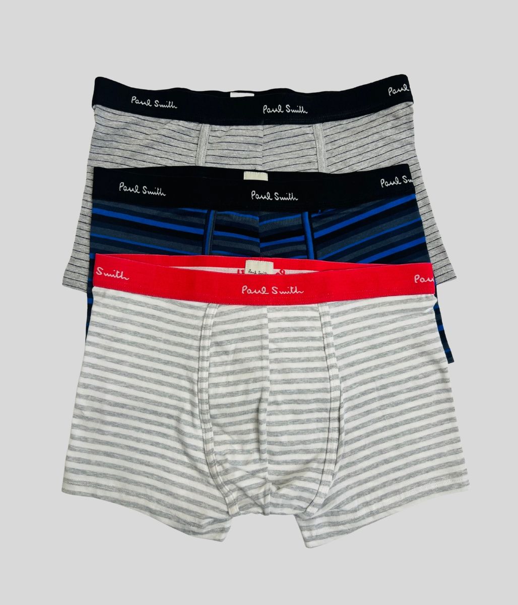Men's 3 Pack Branded Boxer Shorts