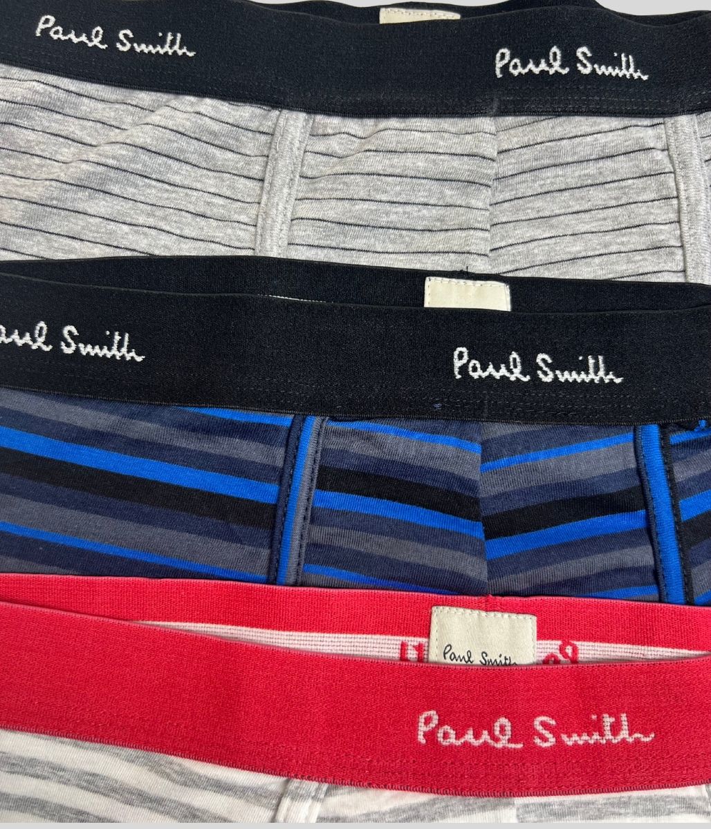 Men's 3 Pack Branded Boxer Shorts