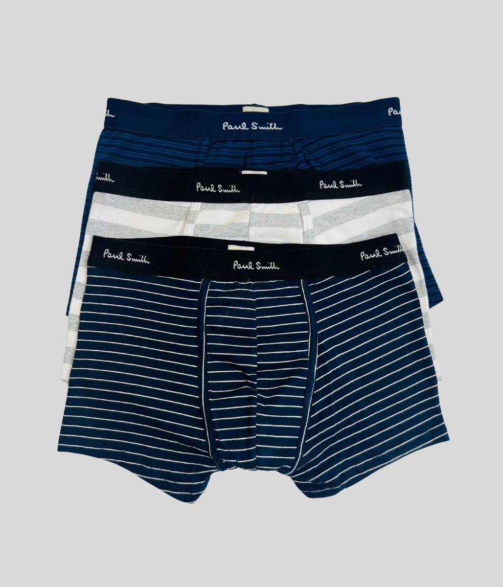 Men's 3 Pack Branded Boxer Shorts