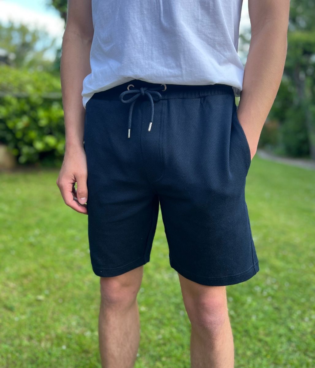 Navy Mens Jersey Shorts