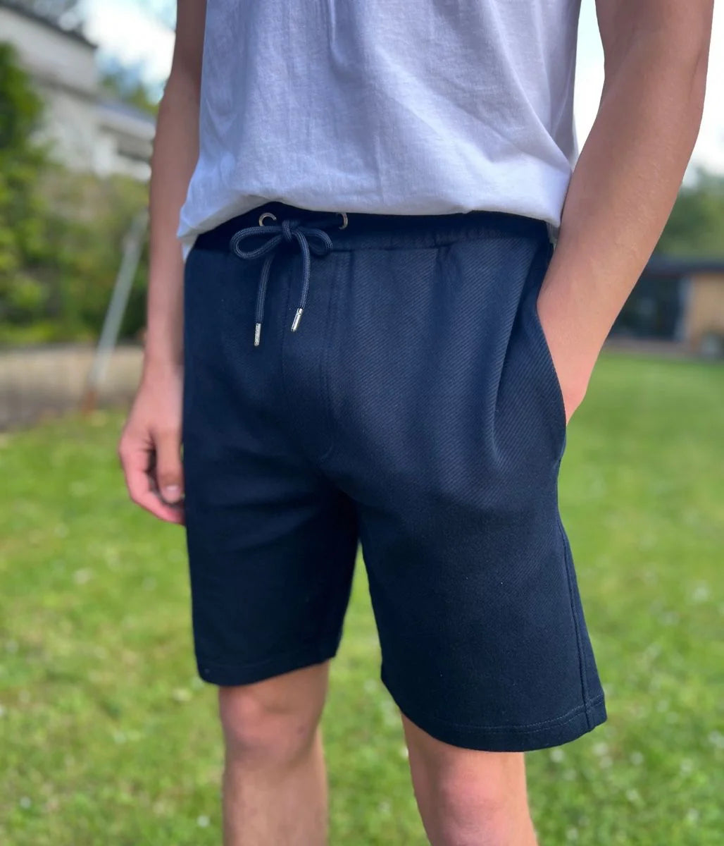 Navy Mens Jersey Shorts