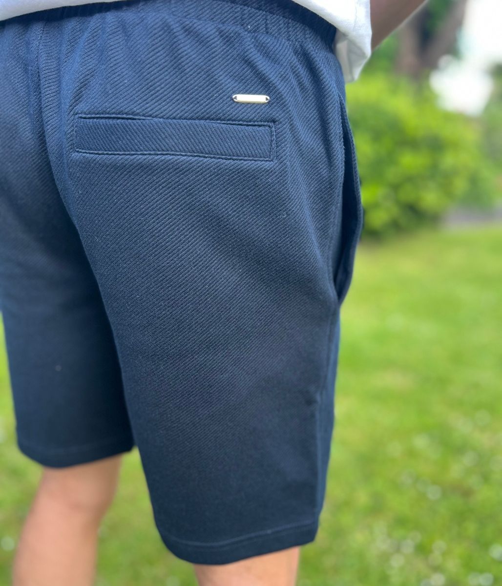 Navy Mens Jersey Shorts