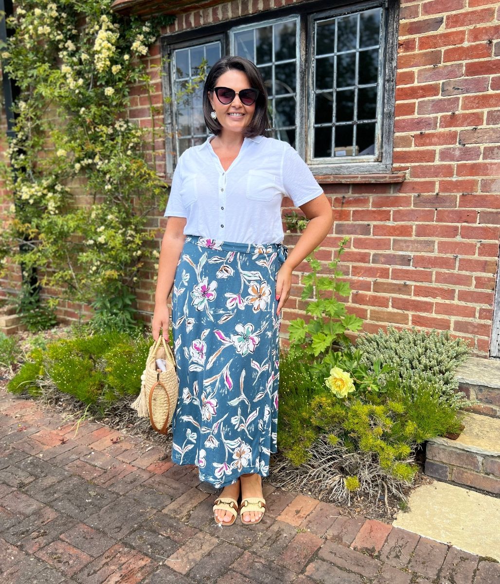 Ex Seasalt Crellow Wrap Skirt