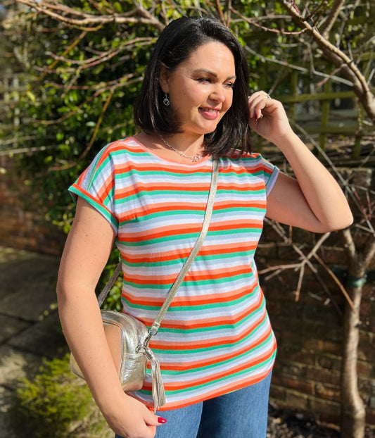 Striped Essentials T Shirt