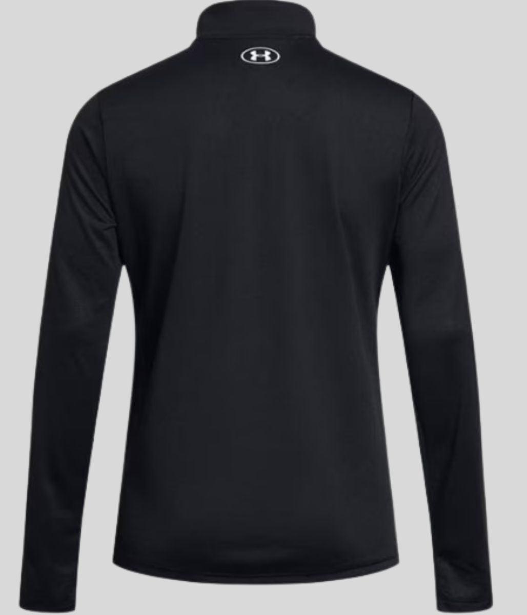 Black 1/2 Zip Tech Top