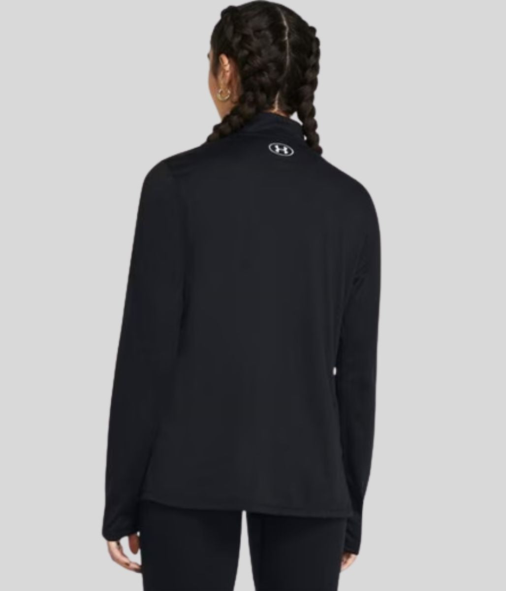 Black 1/2 Zip Tech Top