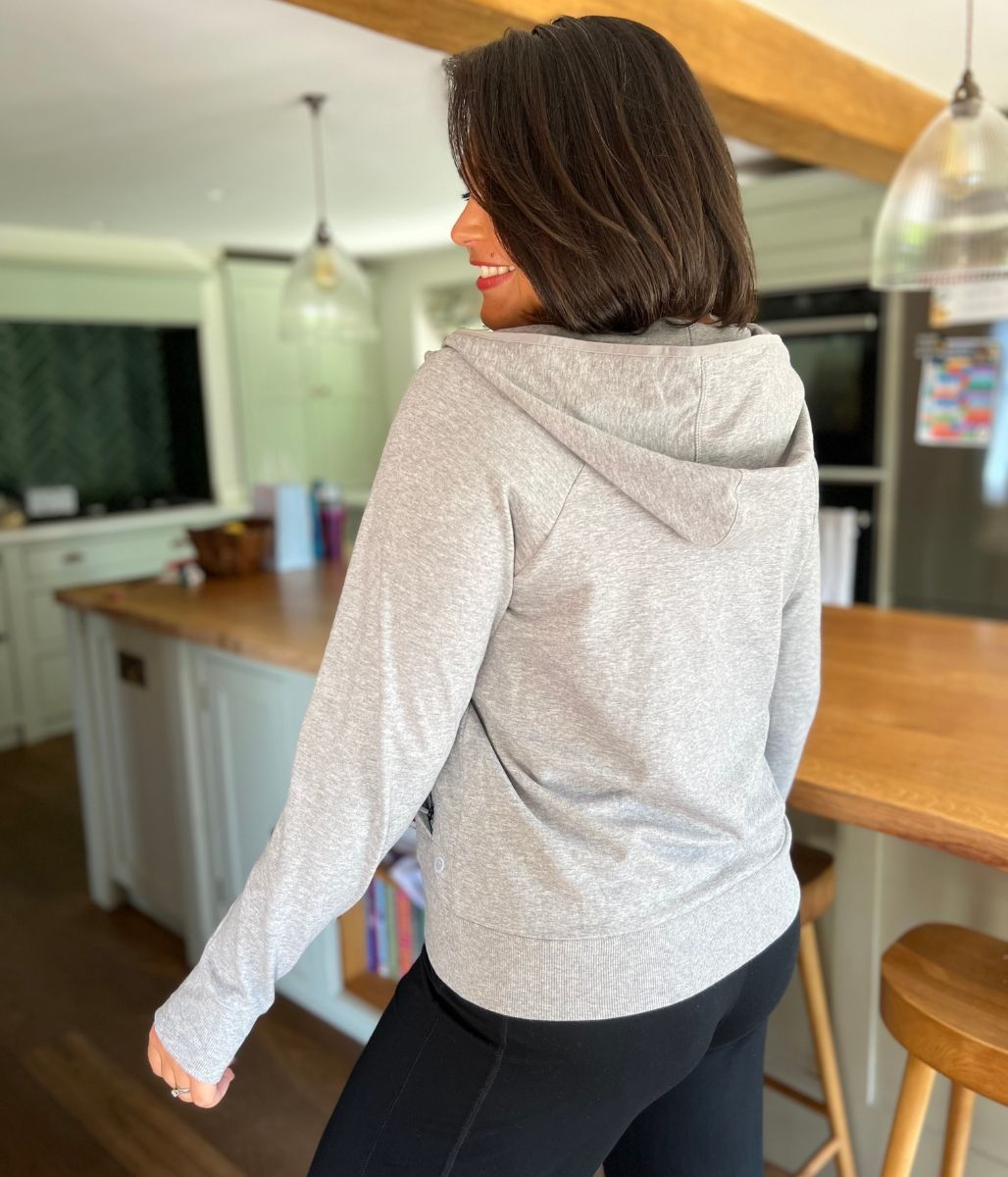 Grey Full Zip Hoodie