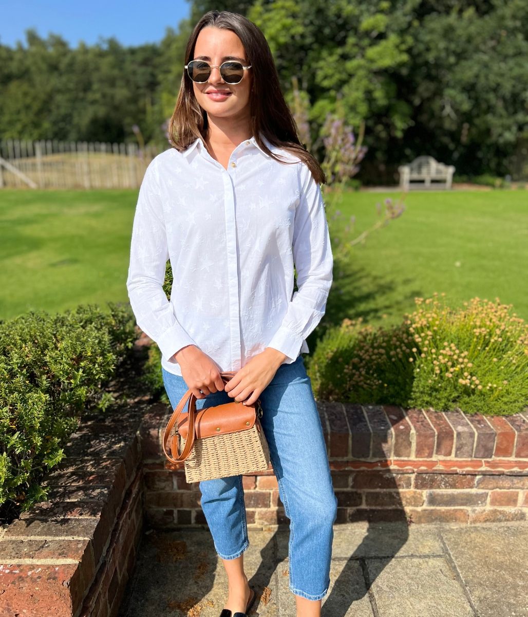 Brakeburn White Stars Shirt