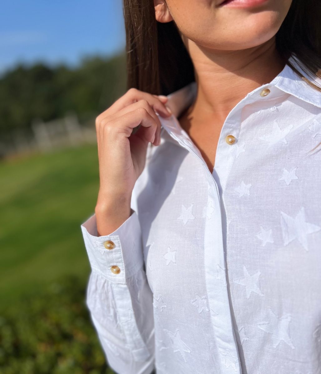Brakeburn White Stars Shirt