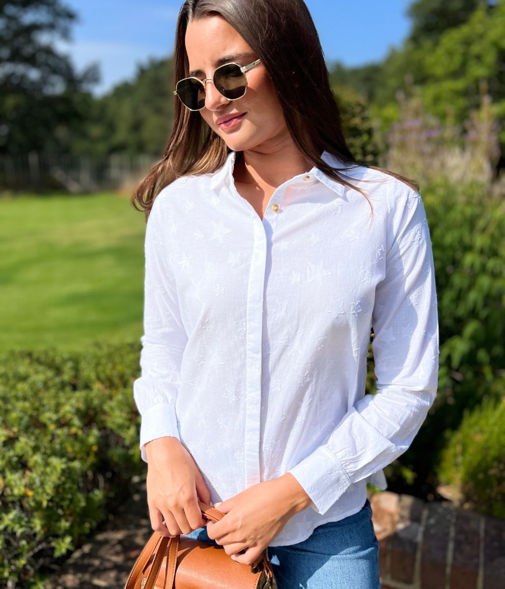 Brakeburn White Stars Shirt