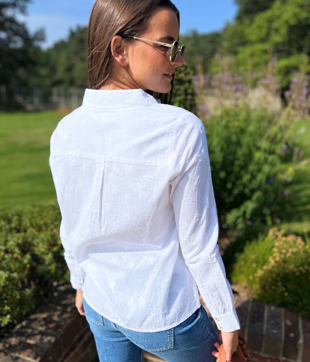 Brakeburn White Stars Shirt