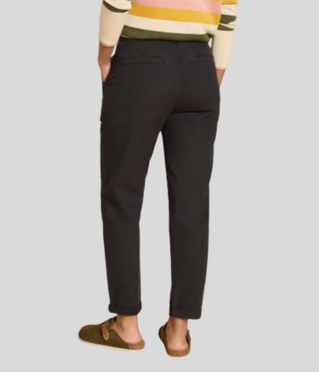 Black Twister Chino Trousers