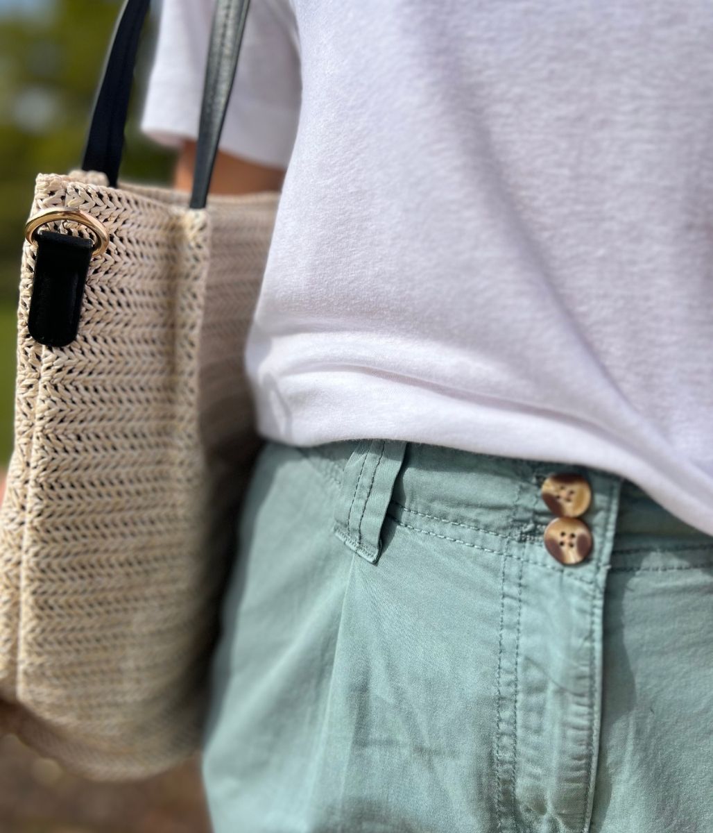 Duck Egg Pure Cotton Chinos