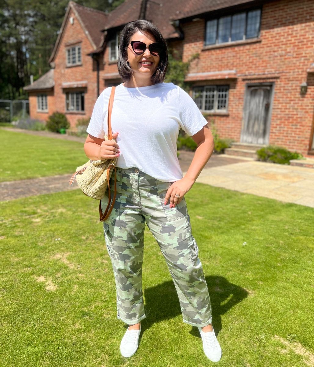 Camo Cargo Pocket Trousers