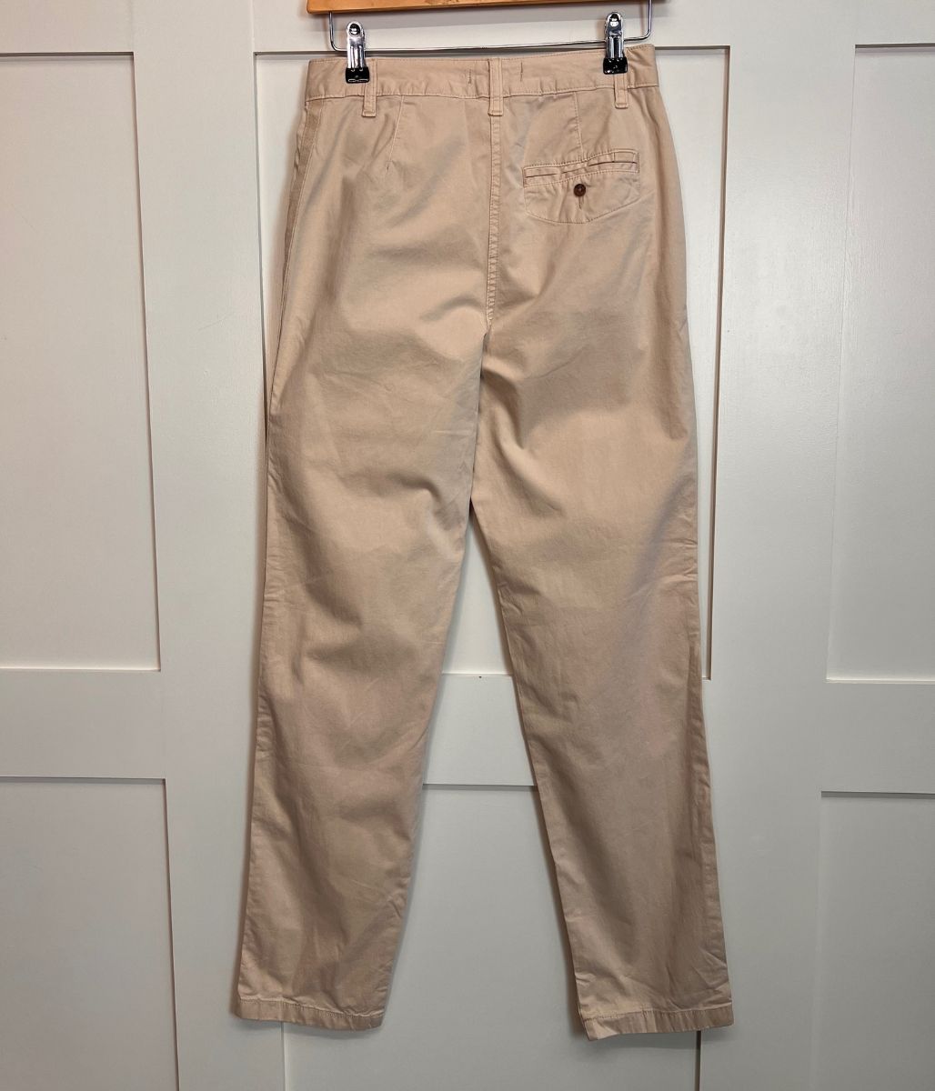 Natural Cotton Rich Slim Fit Chino Trousers