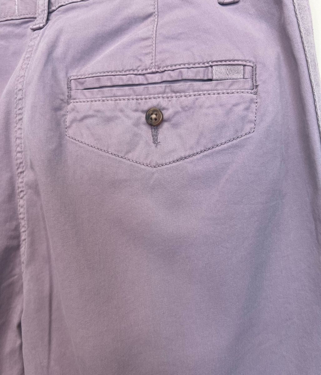 Purple Cotton Rich Slim Fit Chino Trousers