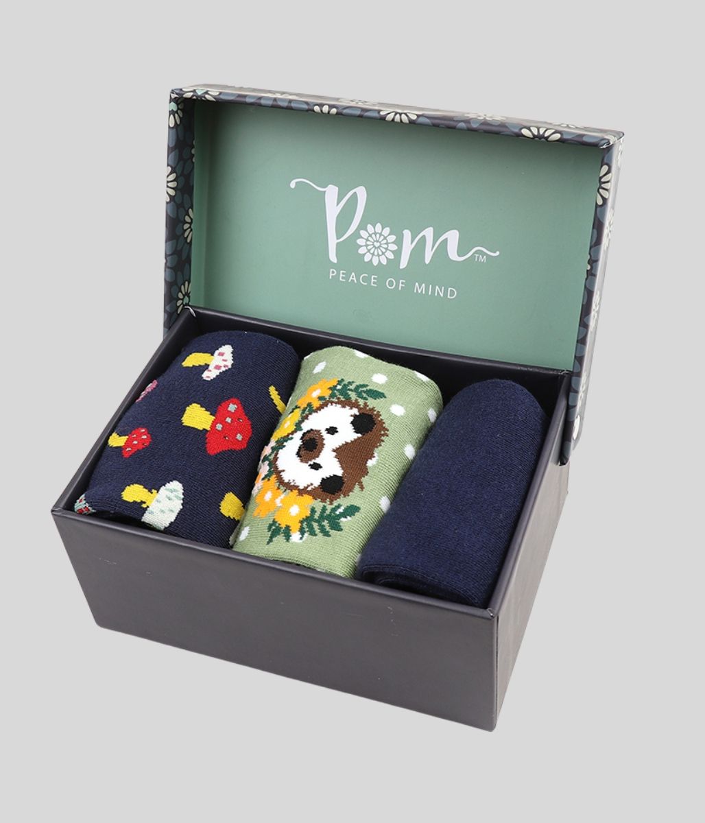 Pom Hedgerow Box Set Socks