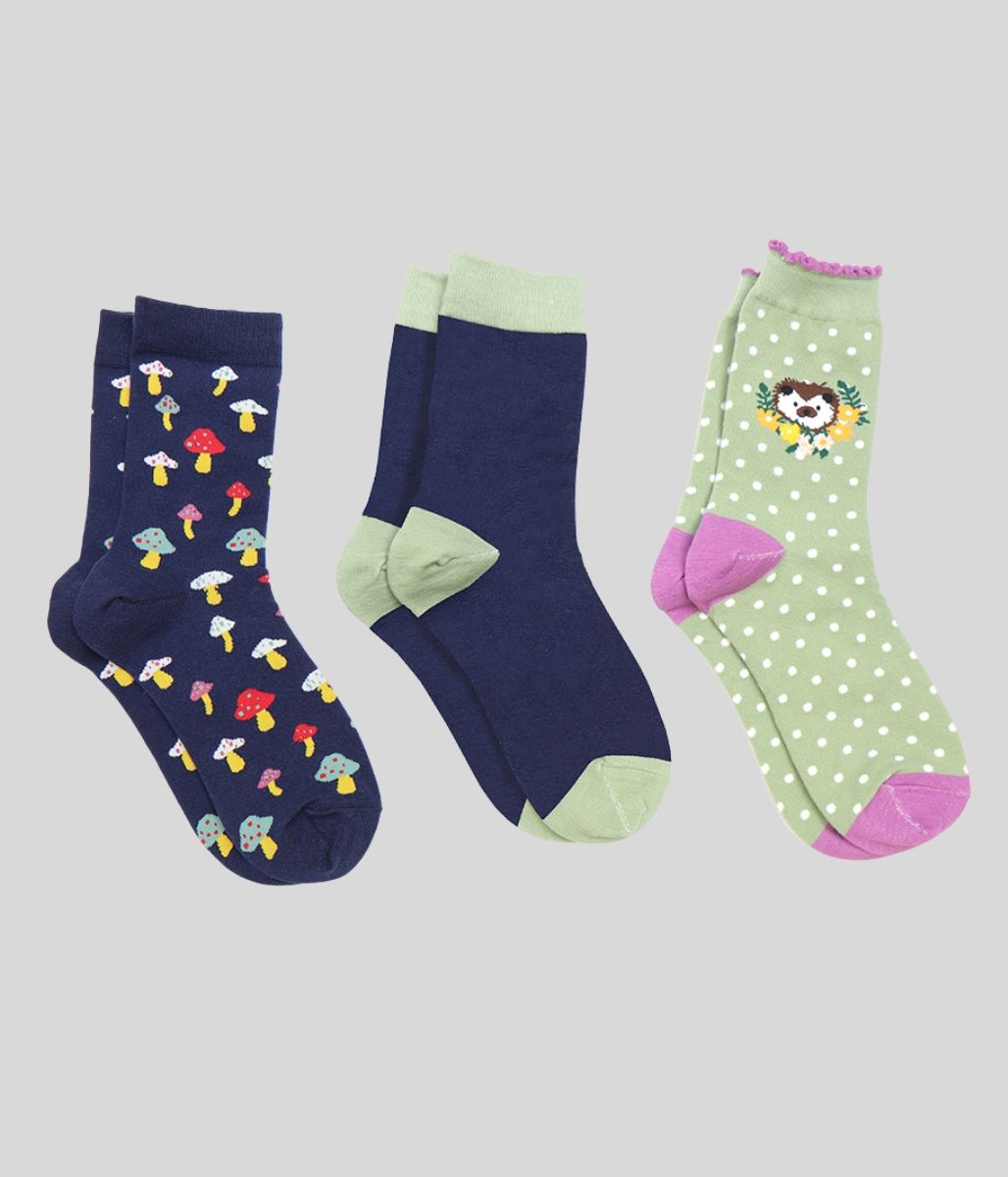 Pom Hedgerow Box Set Socks