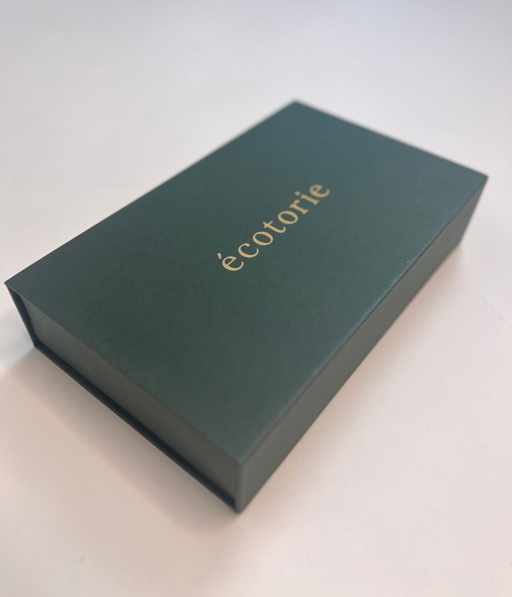 Black Ecotorie Premium Leather Boxed Purse