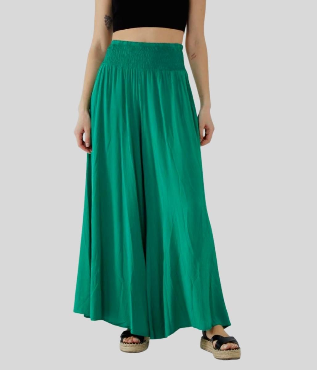 Jade Culotte Palazzo Trousers