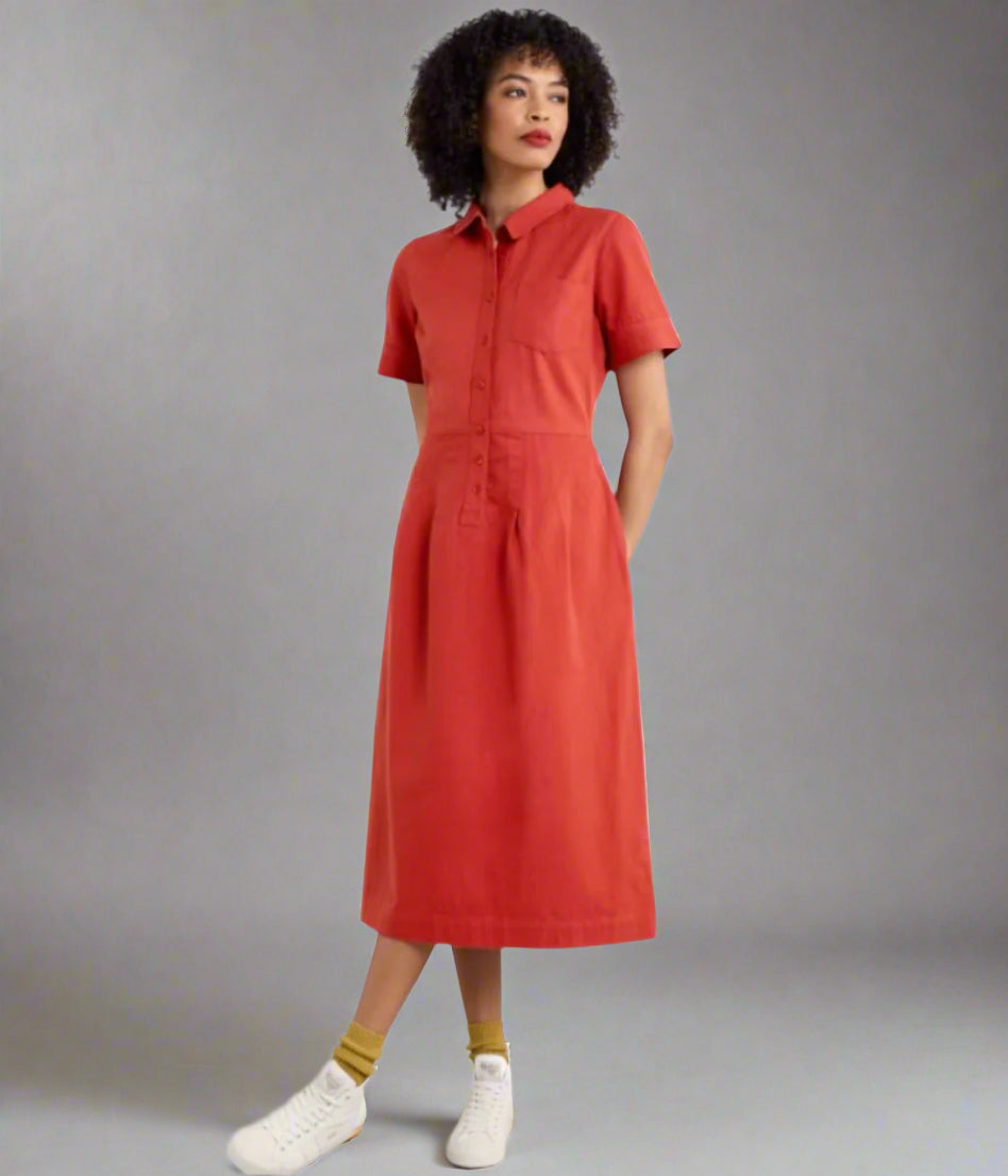 Ex Seasalt Birch Glade Shirt Dress