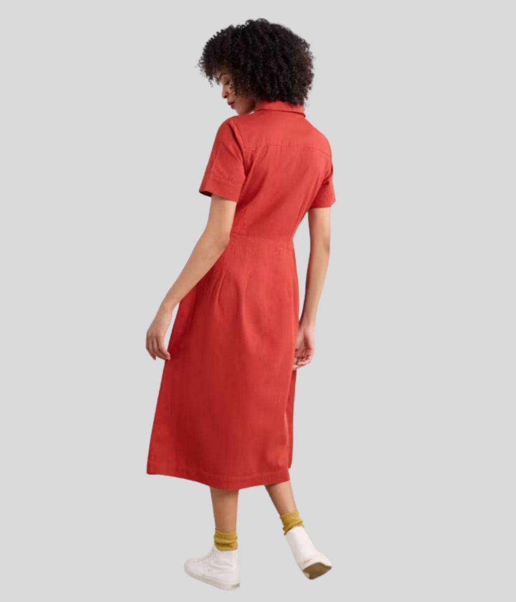 Ex Seasalt Birch Glade Shirt Dress