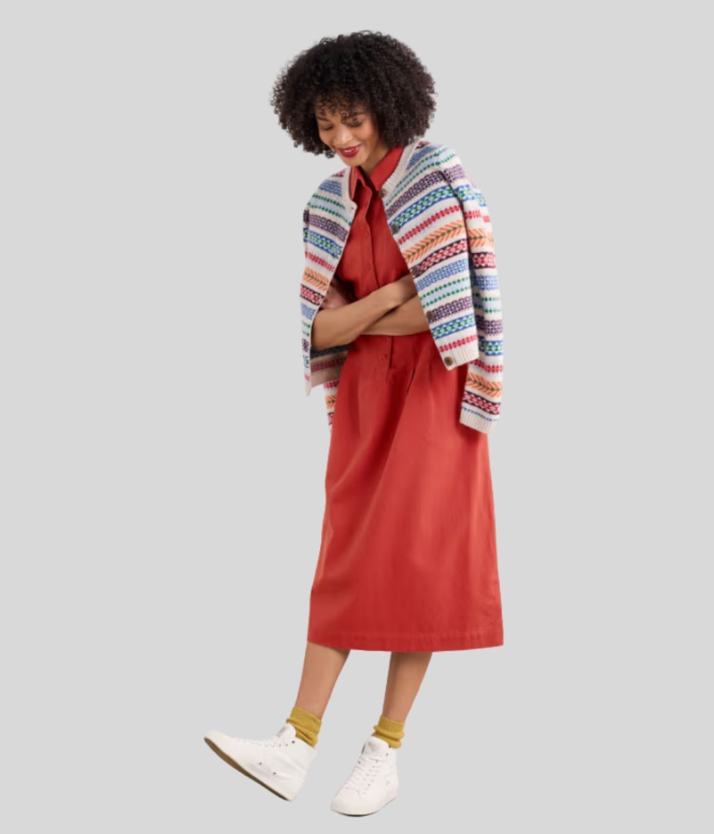 Ex Seasalt Birch Glade Shirt Dress