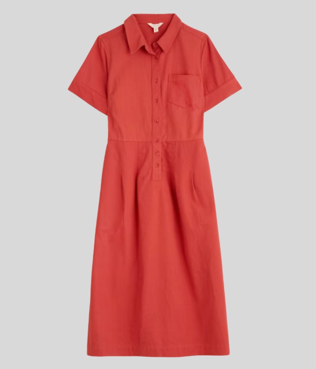 Ex Seasalt Birch Glade Shirt Dress